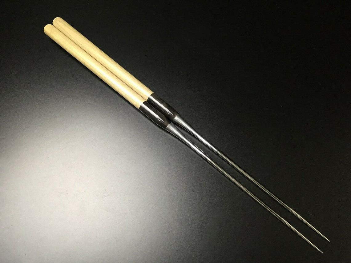 Amazon | 有次 包丁 菜ばし 菜箸 盛箸 165 mm ステンレス 朴の木 築地
